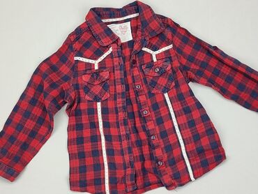 Shirts: Shirt 2-3 years, condition - Good, pattern - Cell, color - Red