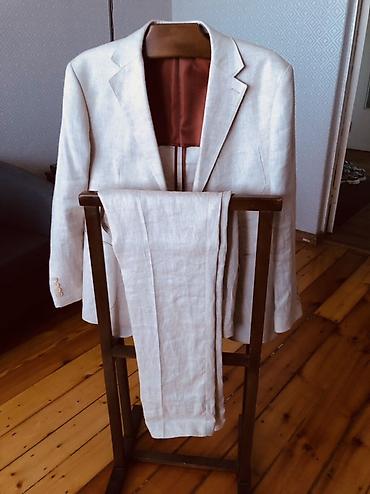 мужской льняной костюм: Мужской костюм Brunello Cucinelli, Made in Italy. - Комплект: пиджак — 2