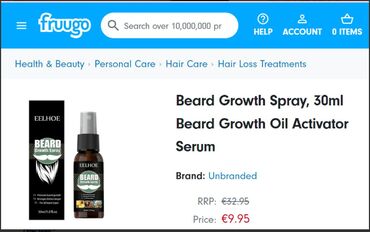 Уход за телом: США для роста волос для роста бороды от облысения от алопеции от — 9