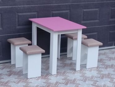 Masa və oturacaq dəstləri: Yeni, 4 stul — 16