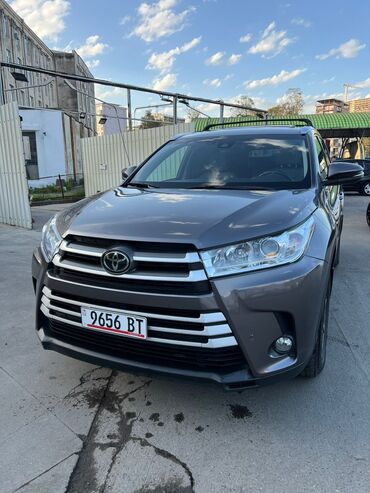 Toyota: Toyota Highlander: 2018 г., 3.5 л, Автомат, Бензин, Кроссовер