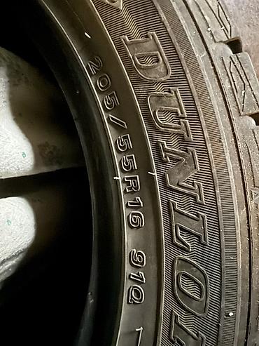 Шиналар: Комплект зимних шин Dunlop 205/55 R16 91Q - Количество: 4 штуки - — 3