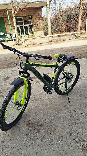 volta vsx: Kross MTB velosiped - Rəng: zeytun-yaşıl/g neon vurğularla Skorus — 1