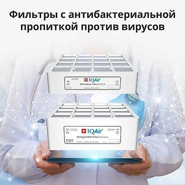 модем о: Очиститель воздуха IQAir Cleanroom 100! Технология HyperHEPA — 6