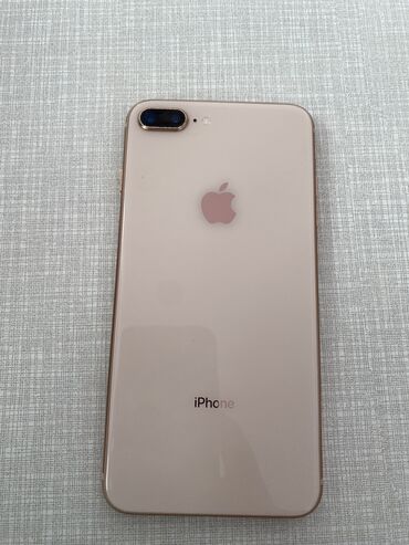 телефоны каракол айфон: IPhone 8 Plus, Колдонулган, 64 ГБ, Күлгүн, Каптама, 87 %