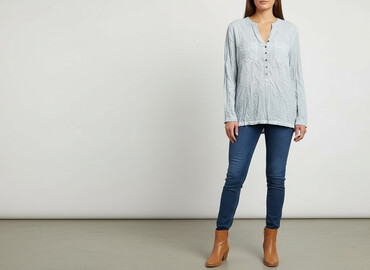 bluzki wizytowe plus size: Women's blouse, size XL