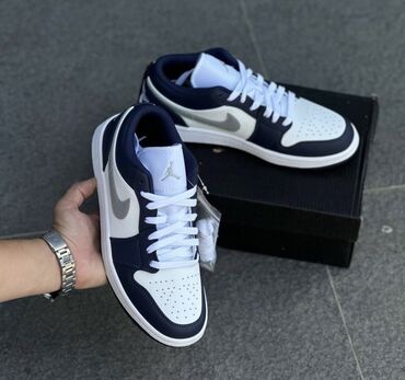 Кроссовки и спортивная обувь: Мужские кроссовки, 40, Air Jordan, Новый, цвет - Синий, Бесплатная доставка