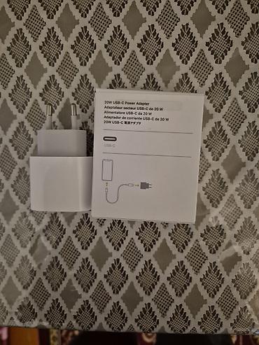 Orginal adapter iphone üçün rəsmi mağazadan alınıb ela vezyetdedir lalafo.az -da Orginal adapter iphone üçün rəsmi mağazadan alınıb ela vezyetdedir