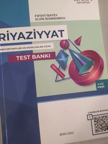 mhm riyaziyyat test banki pdf: Riyaziyyat test bankï 2ci əl alınıb ama heç işlənməyib ucuz qiymətə