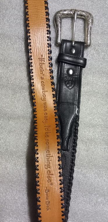 Ремни и пояса: Ремень, Другой бренд, Материал: Натуральная кожа, Мужские, Б/у — 4