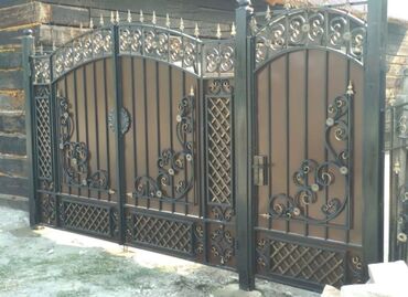 ворота для дома фото бишкек: Ворота | Распашные, | Металлические, Деревянные
