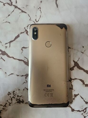 sok stekani: Xiaomi Redmi S2, 32 GB, rəng - Gümüşü, 
 Qırıq, Sensor, Barmaq izi