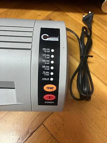 Druga oprema za računare i laptopove: Laminator RECO LAM 321, format A3 (do DIN A3) - Širina laminiranja — 6