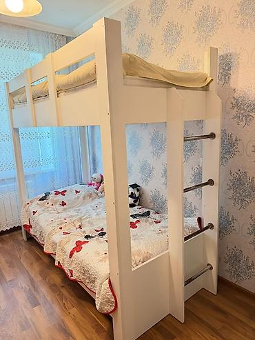 Мебель: Uşaq otağı üçün iki mərtəbəli çarpayı 1.90 hundurluy eni 1 uzunlug — 5