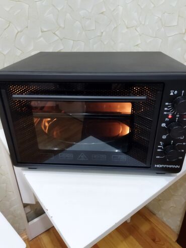 Duxovkalar: Duxovka Hoffmann, Elektrik, rəng - Qara, Ayrıca dayanan — 10