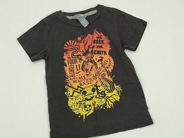 koszulka z grinchem: Koszulka, H&M, 3-4 lat, 98-104 cm, stan - Bardzo dobry
