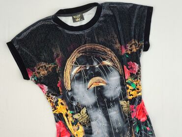 elegancka tunika plus size: Sukienka damska, rozmiar S