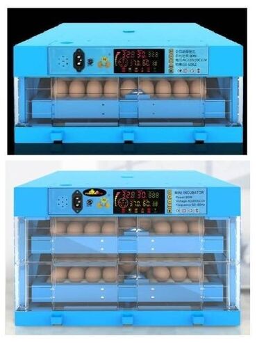 Инкубаторы: ● İnkubator avtomatik. Tam avtomatik 64-128-196 yumurta Tutumlu zavod