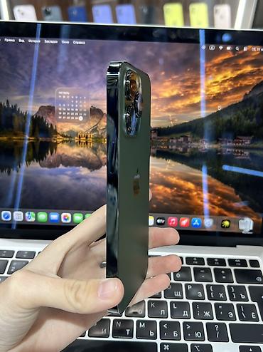 айфон 13 про купить в бишкеке: IPhone 13 Pro, Б/у, 128 ГБ, Зеленый, Защитное стекло, Чехол, 86 % — 5
