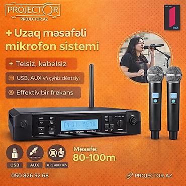 ses mixeri: Professional 4 Kanallı Səs Mikseri - USB və SD Card dəstəyi - — 9
