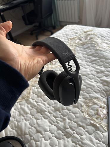 левый наушник: Logitech Zone Vibe 100 — легкие беспроводные наушники с микрофоном для — 2
