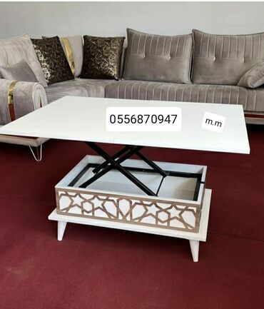 Masalar: Jurnal masası, Yeni, Açılmayan, Laminat, Dördbucaq masa — 7