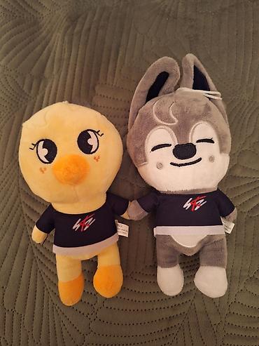 Продам игрушки SKZOO( Stray Kids), Феликс и БанЧан, k-pop🐥🐺