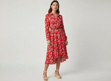 czerwona sukienki plus size: Papaya, Сукня жіноча, розмір XL