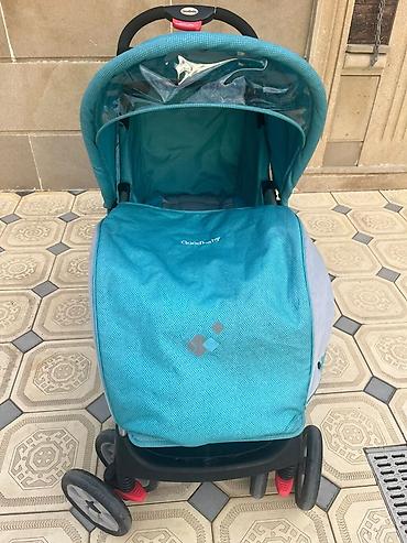 cybex balios s lux: Goodbaby uşaq arabası – mavi rəng - Geniş və yumşaq oturacaq, 5 — 4