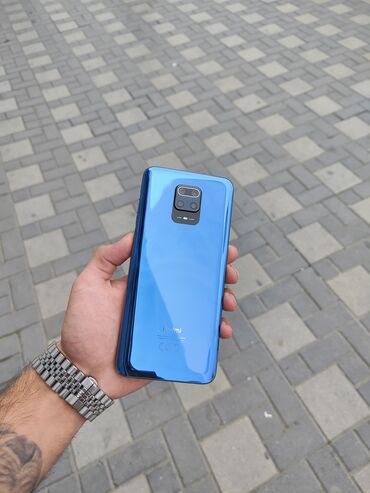 Xiaomi: Xiaomi Redmi Note 9 Pro, 128 GB, rəng - Göy, 
 Barmaq izi, Face ID