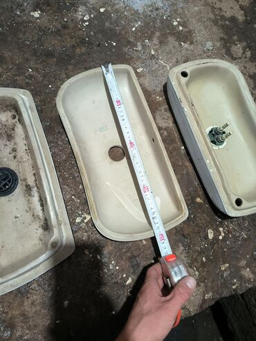 Крышки бачка унитаза: Крышки для бачков унитаза (фарфор/керамика), комплект из 4 шт — 9