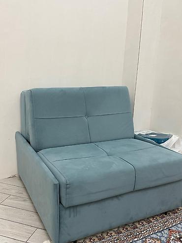 Divanlar: Mini-divan, Yeni, Açılan, Bazalı, Vеlur parça, Çatdırılma yoxdur — 2