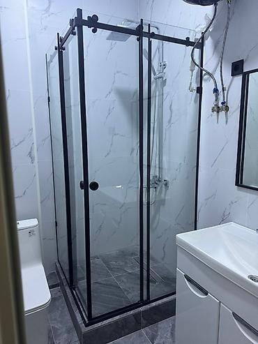 Душевые кабины: Душевая кабина Прямоугольная, Покрытие: Антикапельное — 3