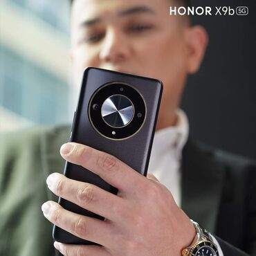 honor ucuz telefon: Honor X9b, 256 GB, rəng - Qara, Zəmanət, Sensor, Barmaq izi