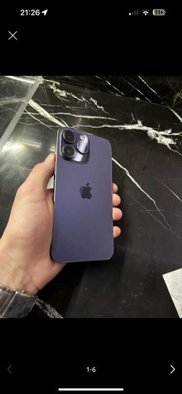 айфон хl: IPhone 14 Pro Max, Б/у, 256 ГБ, Deep Purple