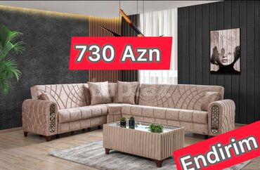 Divan və kreslo dəstləri: Yeni, Künc divan, Divan, Bazalı, Açılan — 4