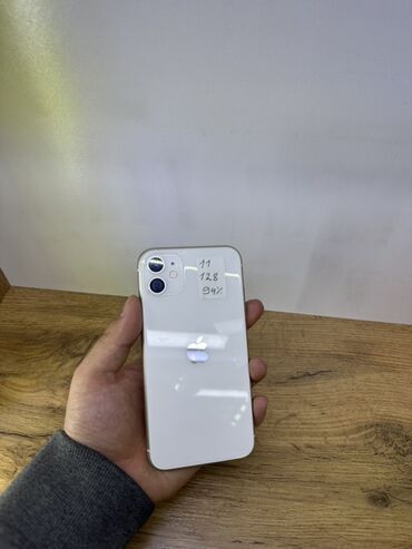 новые мобильные телефоны: IPhone 11, 128 ГБ, Ак, 94 %