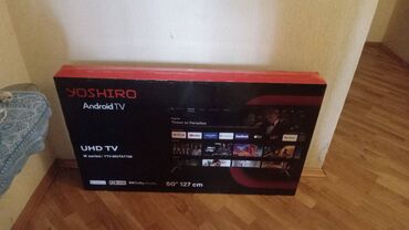 en ucuz mac: Yeni Televizor Yoshiro 50" UHD (3840x2160)