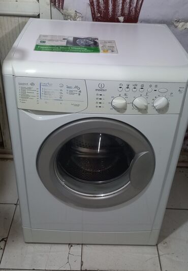 ət maşnı: Стиральная машина Indesit, 6 кг, Б/у, Автомат, Есть сушка, Бесплатная доставка, Платная доставка