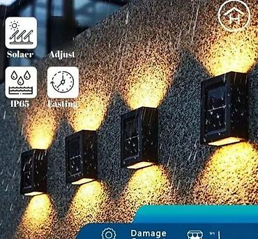 Kućni dekor: Zidne LED Lampe - Solarne Lampe za Zid (2 kom) 🌞💡 Dobrodošli u — 1