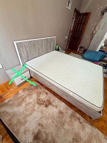 Digər mebel: ShirinTaxt 180 Azn. Ideal veziyyetde. Matras var. Baza yoxdur. Olchu — 1