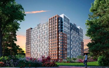 квартира с панорамными окнами: 3 бөлмө, 89 кв. м, Элитка, 13 кабат, Дизайнердик ремонт