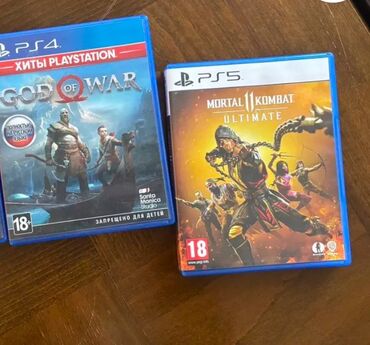 playstation 4 цена бишкек: Продаю диски God of war 2018 1000 сом MK 11 1000 сом Состояние