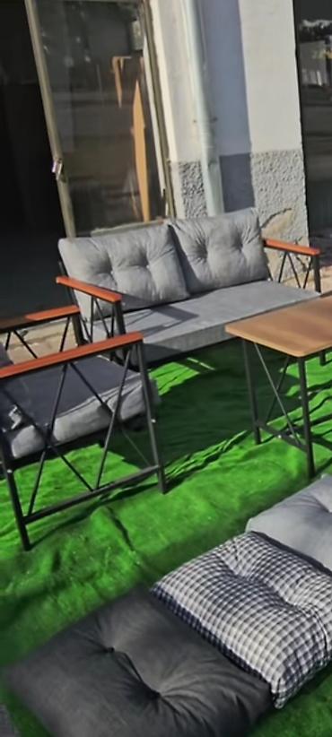 bag ucun divan: Düz, sadə divan, 2 nəfərlik, Açılmayan, Parça, Azərbaycan, 2 il zəmanət — 8