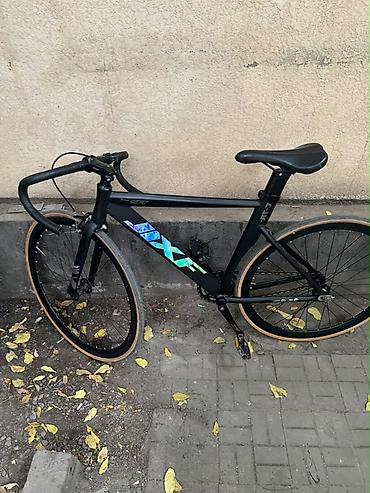 Городской/трековый велосипед с прямой передачей (single speed/фиксед)