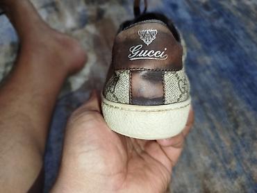 кеды gucci: Мужские кроссовки, 42, Gucci, Б/у, цвет - Коричневый — 6