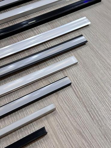 Profillər, şvellerlər: Alüminium profillər. Suvaq üstü və suvaq içi modelləri mövcuddur — 9