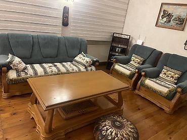 divan balaca: Qonaq otağı dəstı – taxta karkaslı Rumınyanındı massiv taxtadı Divan — 2
