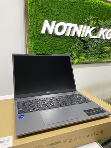 Ноутбуки: Ноутбук, Acer, 16 ГБ ОЗУ, Intel Core i5, 15.6 ", Новый, Для работы, учебы, память SSD