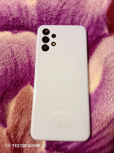 İnformatika: Samsung Galaxy A13, 64 GB, rəng - Mavi, Sensor, Barmaq izi, İki sim kartlı